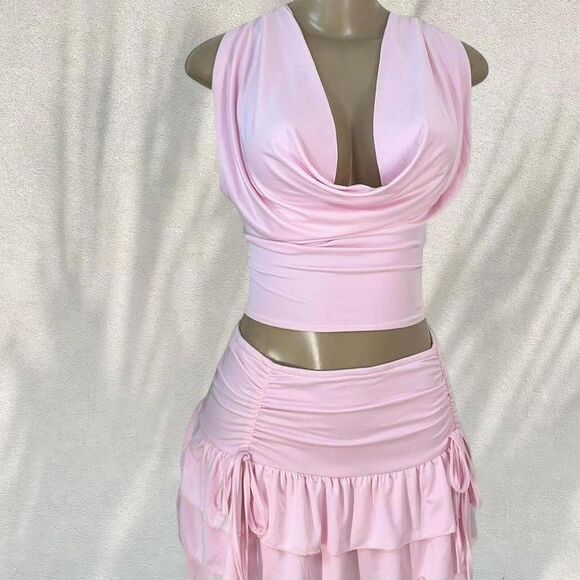 Pink Coquette Two-Piece Set - Picture 3 of 5